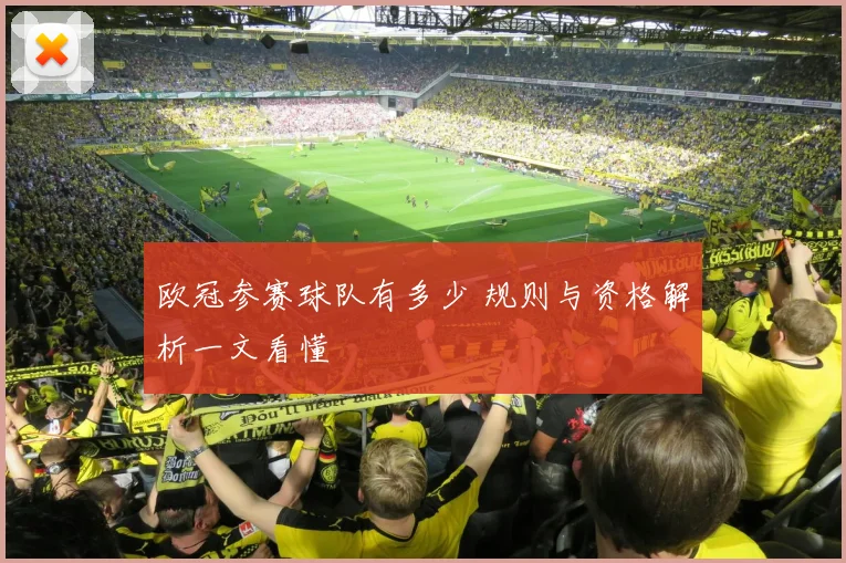 欧冠参赛球队有多少 规则与资格解析一文看懂